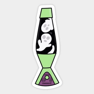 Ghost Lamp Sticker